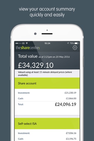 The Share Centre - Investments screenshot 3