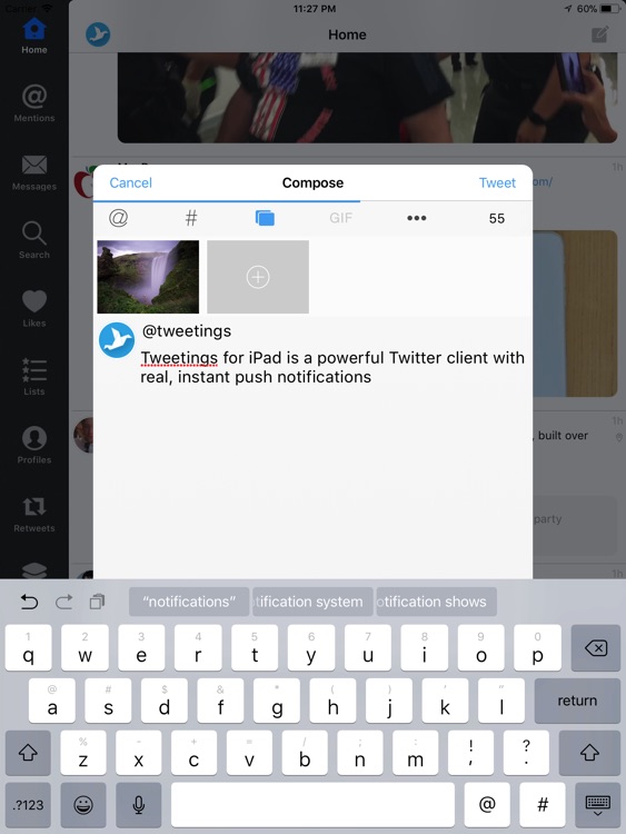 Tweetings for iPad screenshot-3