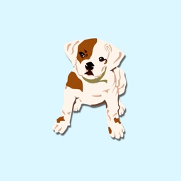 Cute Puppy Stickers - Woof!