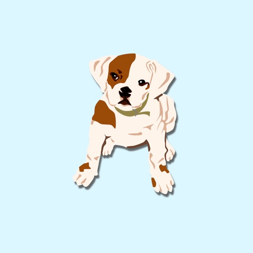 Cute Puppy Stickers - Woof! icon