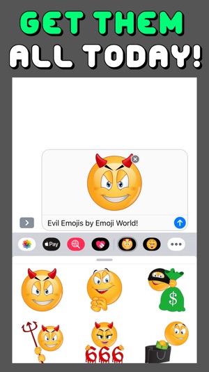 Evil Emojis by Emoji World(圖2)-速報App