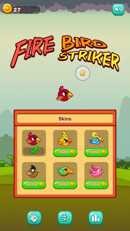 Fire bird striker