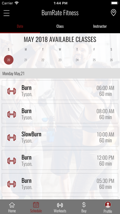 BurnRate Fitness App screenshot 4