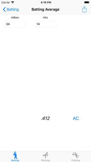 Baseball Statistics Calculator(圖4)-速報App
