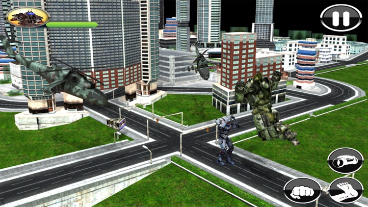 Army Robot Helicopter Simulator - Pro screenshot-3