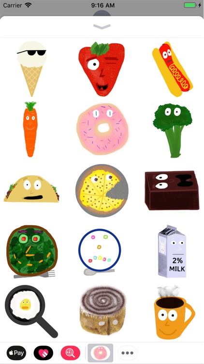Food Friends Stickers