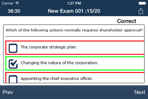 CPA Busi.Environ. Exam Online screenshot 4