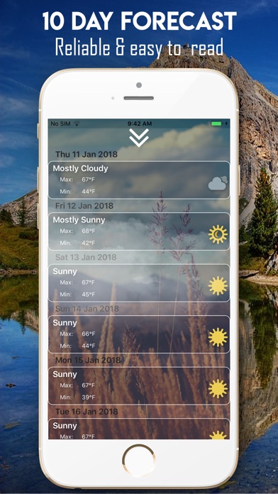 Universal Weather Forecast screenshot 4