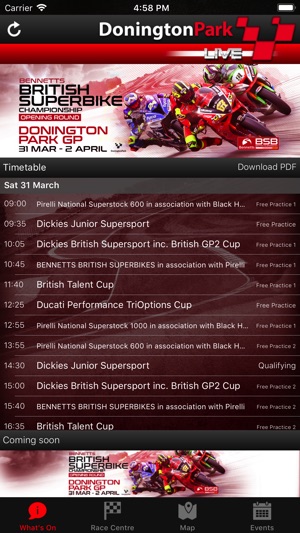 Donington Park LIVE!(圖1)-速報App