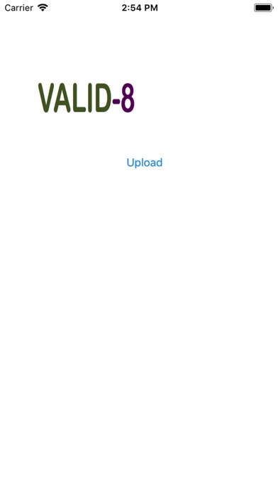 Valid8 Upload System screenshot 2