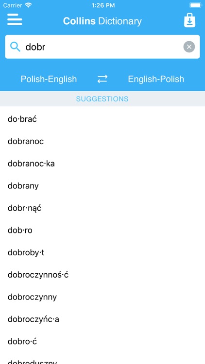 Collins Polish Dictionary screenshot-4