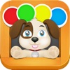 Fun Color Games for kids with dog Max