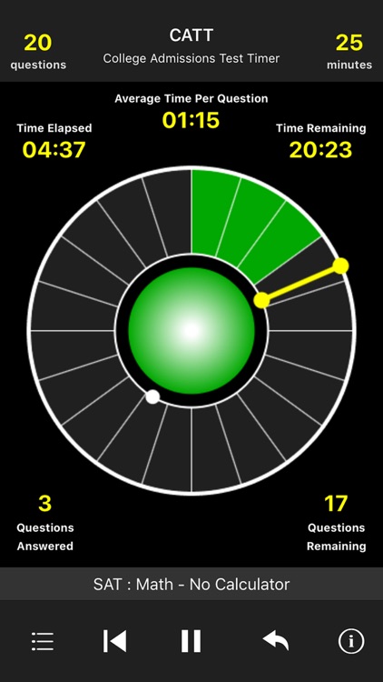 SAT/ACT/PSAT Timer - by CATT