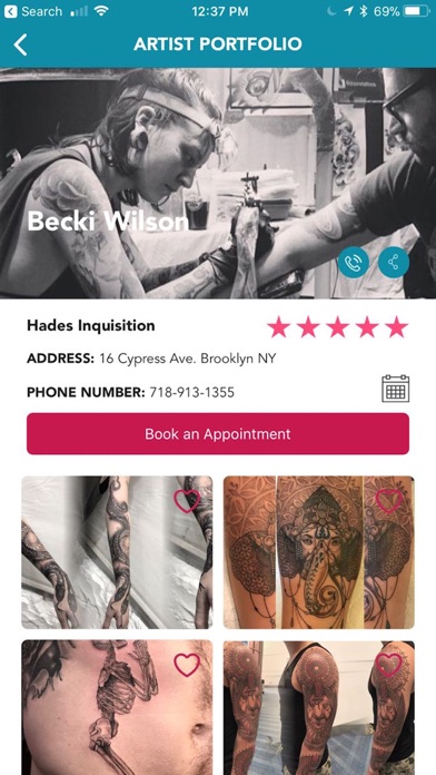TattooU App screenshot 4
