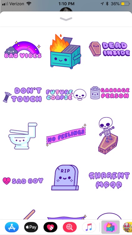 Bad Vibes Stickers