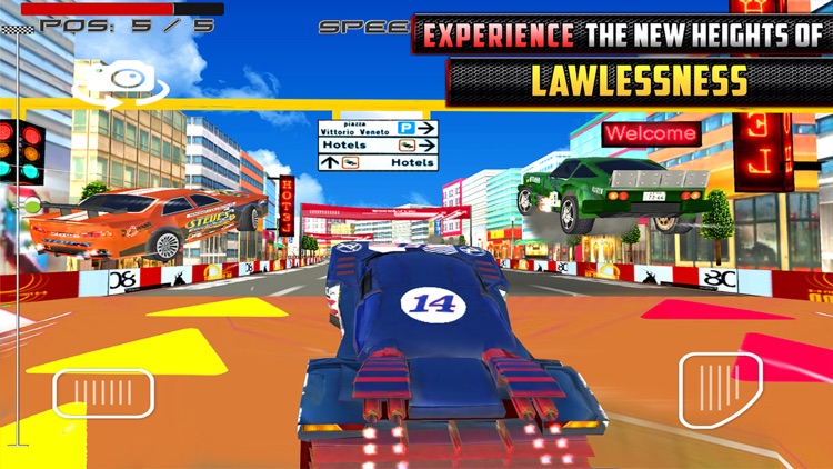 Racing Outlaws Pixel Car Race screenshot-4