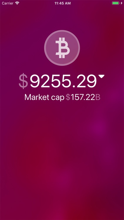 Bitcoin Price Clock