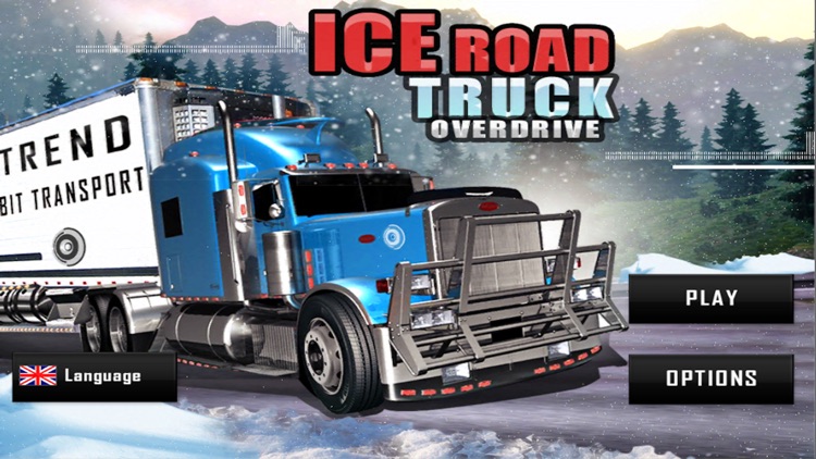 Ice Road Truck Simulator Race screenshot-4