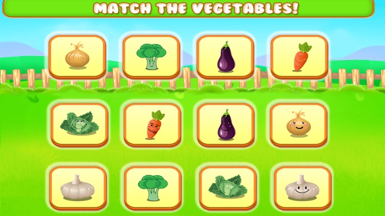 Learn Vegetable Names