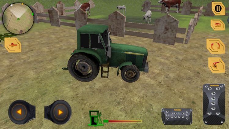 Tractor Farm Adventure Sim 3D