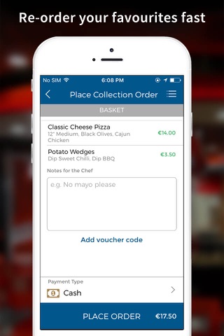 Four Star Pizza Ireland App screenshot 3