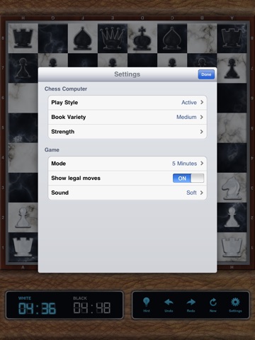 iChess - Chess-Computer for iPad screenshot 4