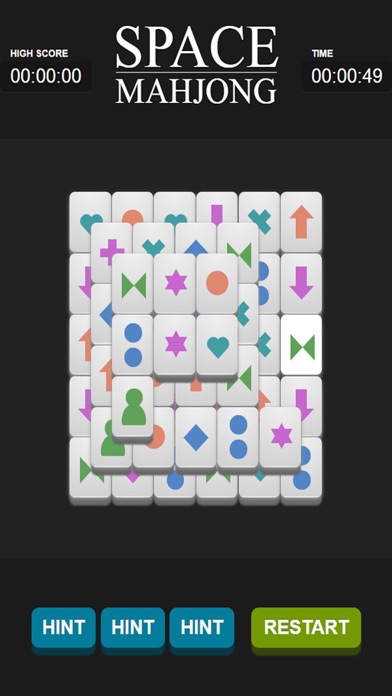 Space Mahjong Puzzle Adventure screenshot 3