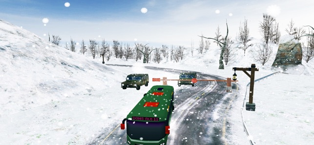 Snow Bus Drive Simulator 3D