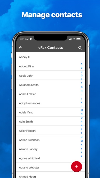 eFax – send fax from iPhone screenshot-4