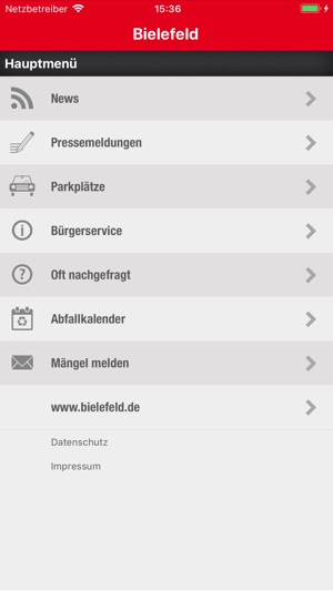 Bielefeld Bürgerservice(圖1)-速報App