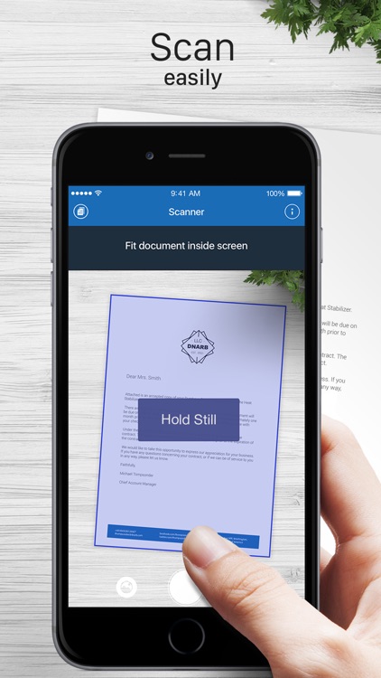 Scanner for Me: Scan documents screenshot-0