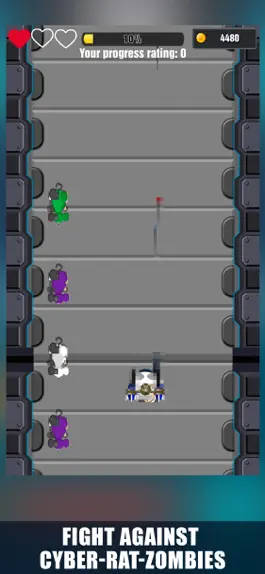 Game screenshot Cat vs Zombies Armored Fight apk