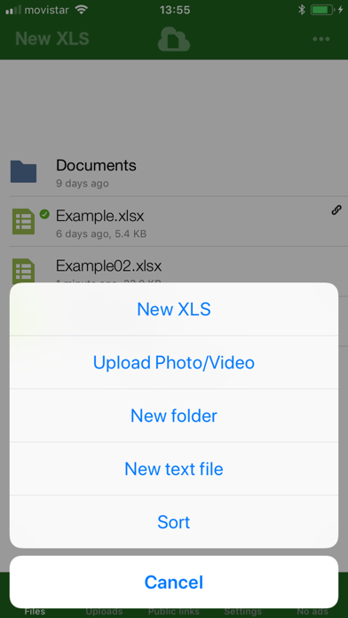 XlsBox Cloud office for XLS screenshot 3