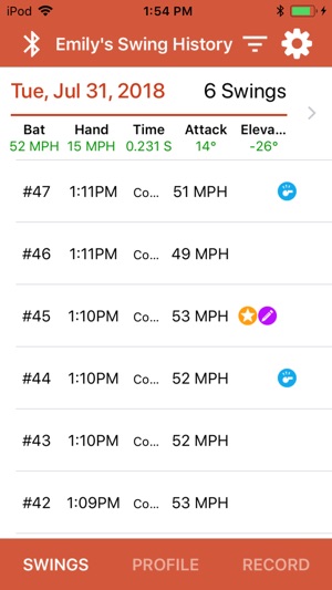 much profile swing how app is on Impact Store App the â€ŽGarmin