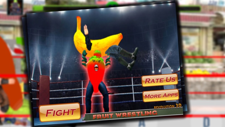 Fruit Wrestling Revolution 3D screenshot-5