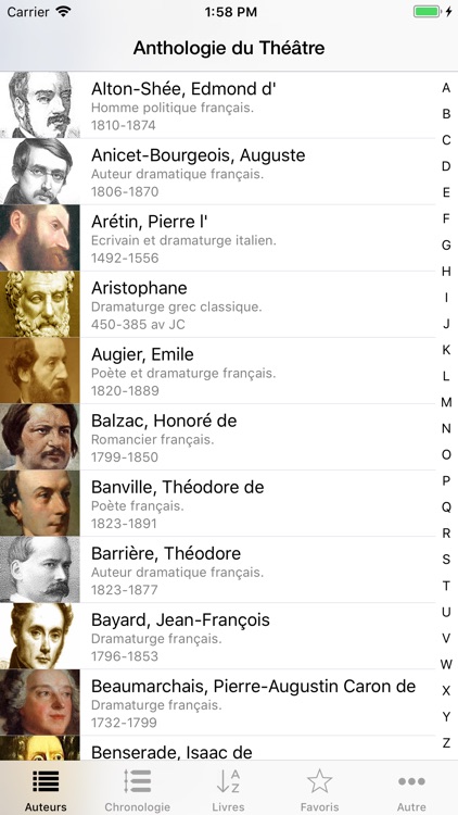 Anthologie du Théâtre screenshot-0