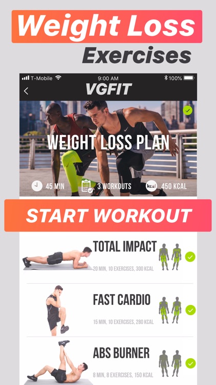 VGFIT Weight Loss Workouts screenshot-0