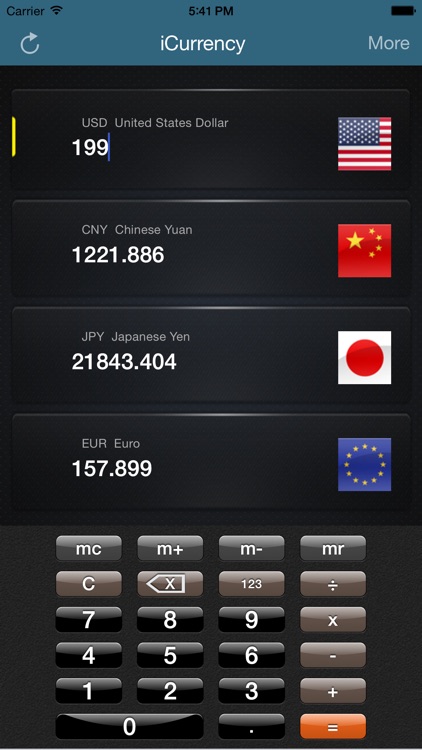 iCurrency-Exchange Rates