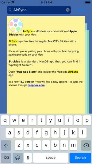 AirSync for Apple Stickies(圖5)-速報App