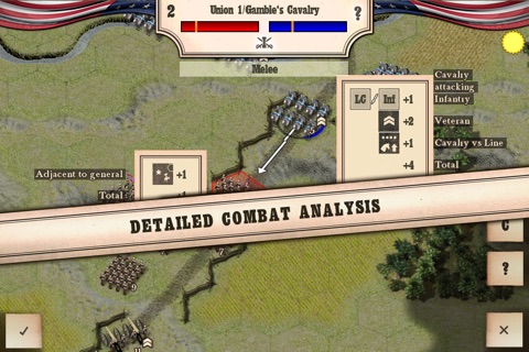 Civil War: Gettysburg (Mobile) screenshot 2