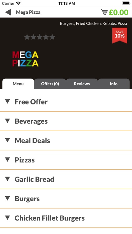 Mega Pizza