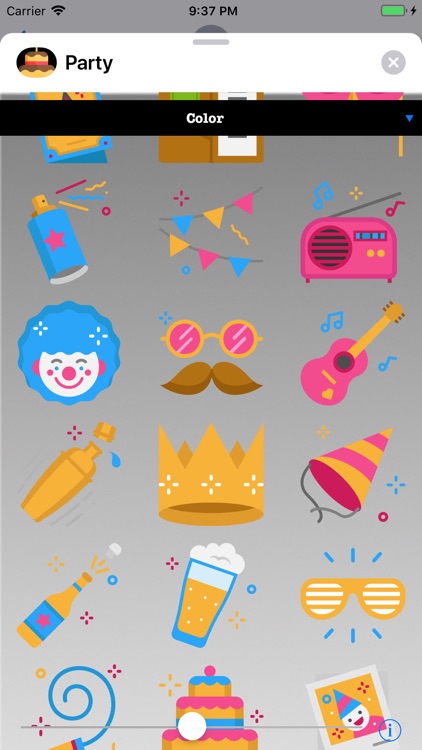 Party Stickers - Celebration screenshot-2
