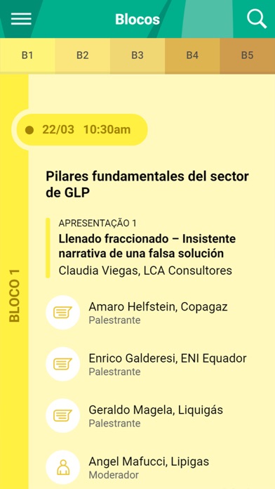 Congressos da AIGLP screenshot 3