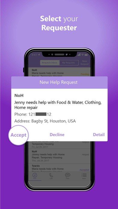 NoH -  Network of Help screenshot 3