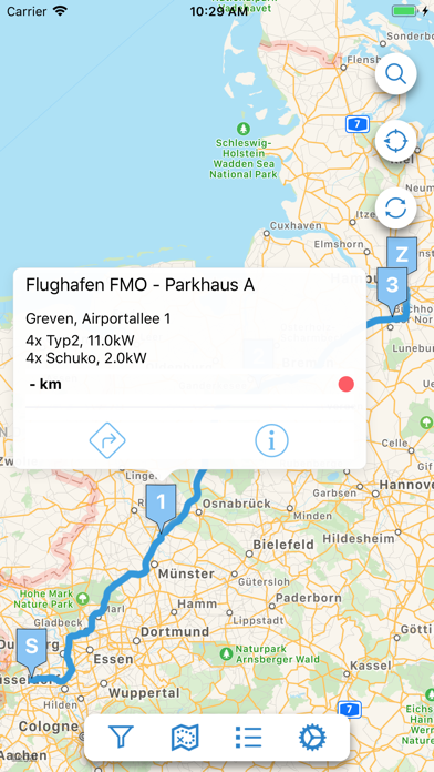 eCar - Charging and Routing screenshot 4