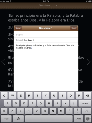 La Biblia Catolica para iPad screenshot 3
