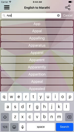 English To Marathi Dictionary and Translator(圖2)-速報App
