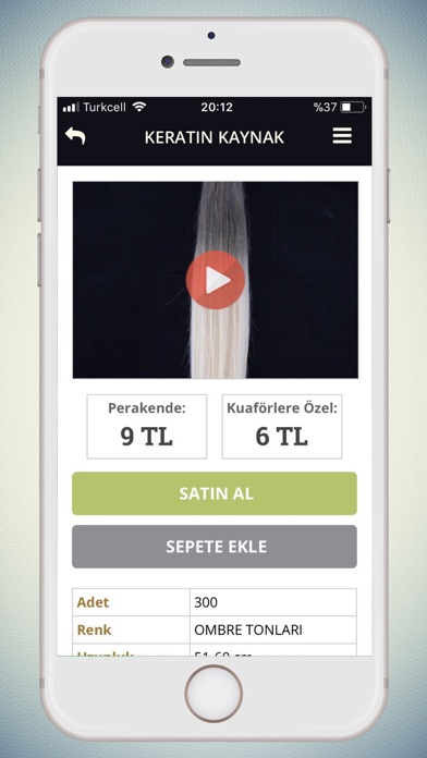 Platin Peruk App screenshot 3