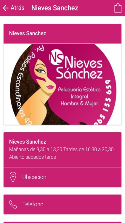 Nieves Sánchez Estilistas screenshot-4