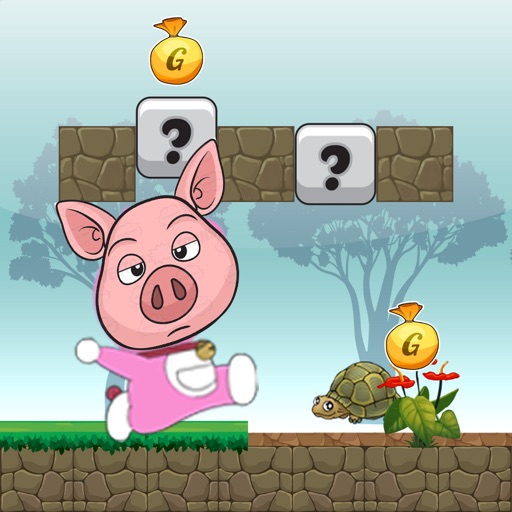 happy pig run World iOS App